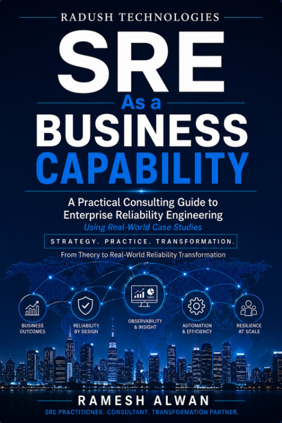 Cover of the book SRE as a Business Capability by Ramesh Alwan